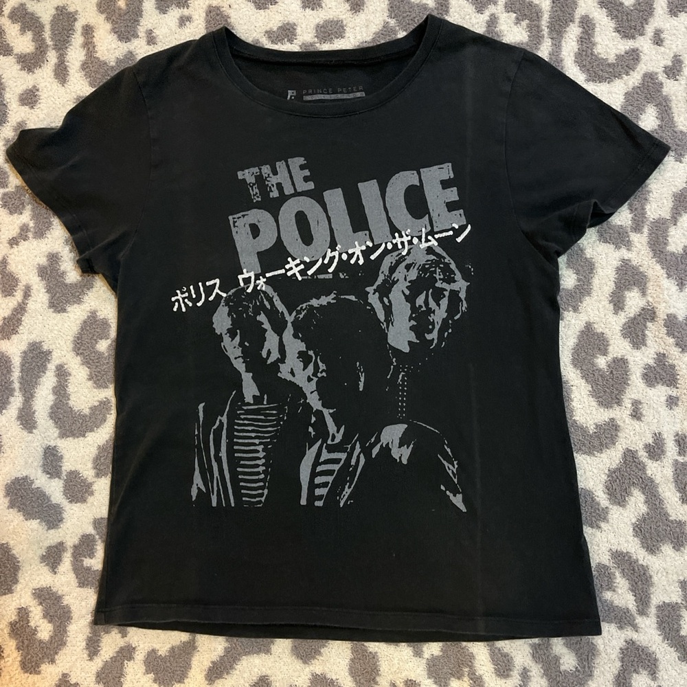 Prince Peter Collection The Police T
Shirt Japan Black